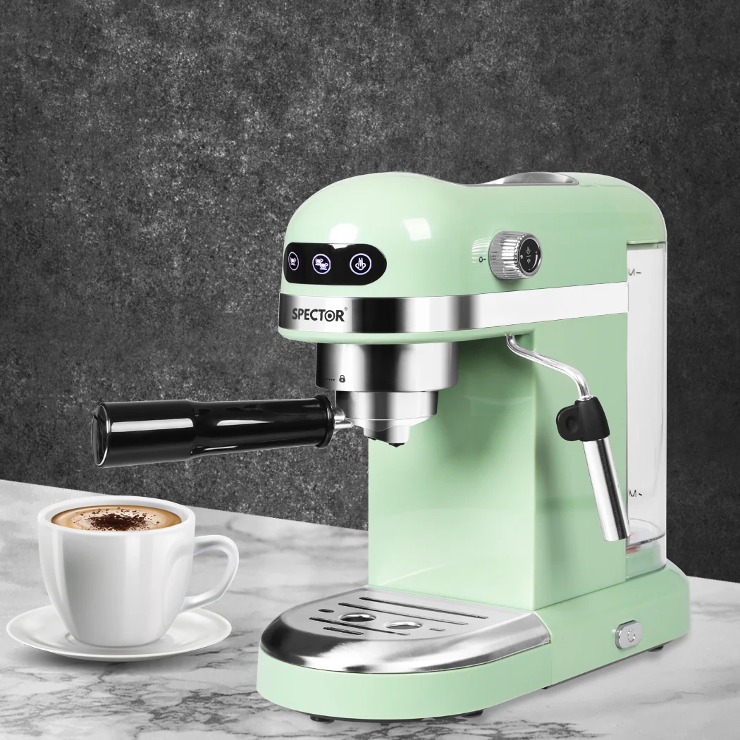 Spector Coffee Maker Machine Espresso Green Mint - Nurns