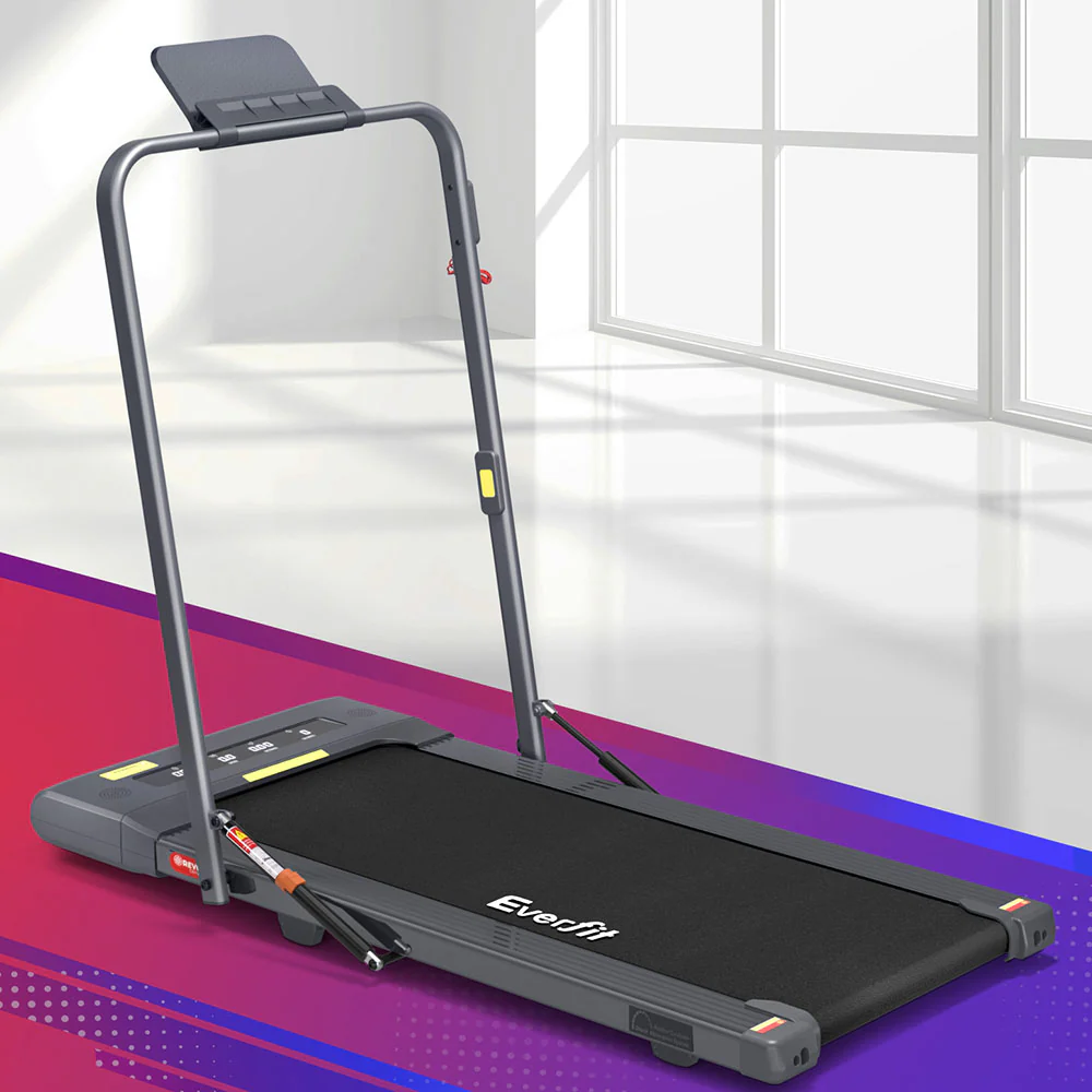 Everfit Treadmill Electric Walking Pad Under Desk Home Gym Fitness 400mm Grey - Nurns