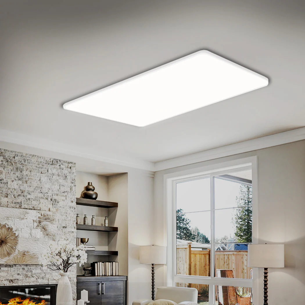 Ultra-Thin 5cm Led Ceiling Down Light Surface Mount Living Room White 45W - Nurns