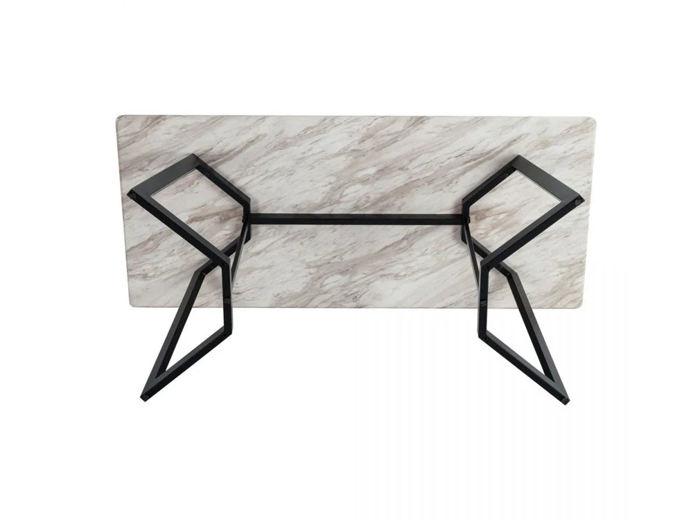 Dana Rectangular Marble - Effect Table - Nurns