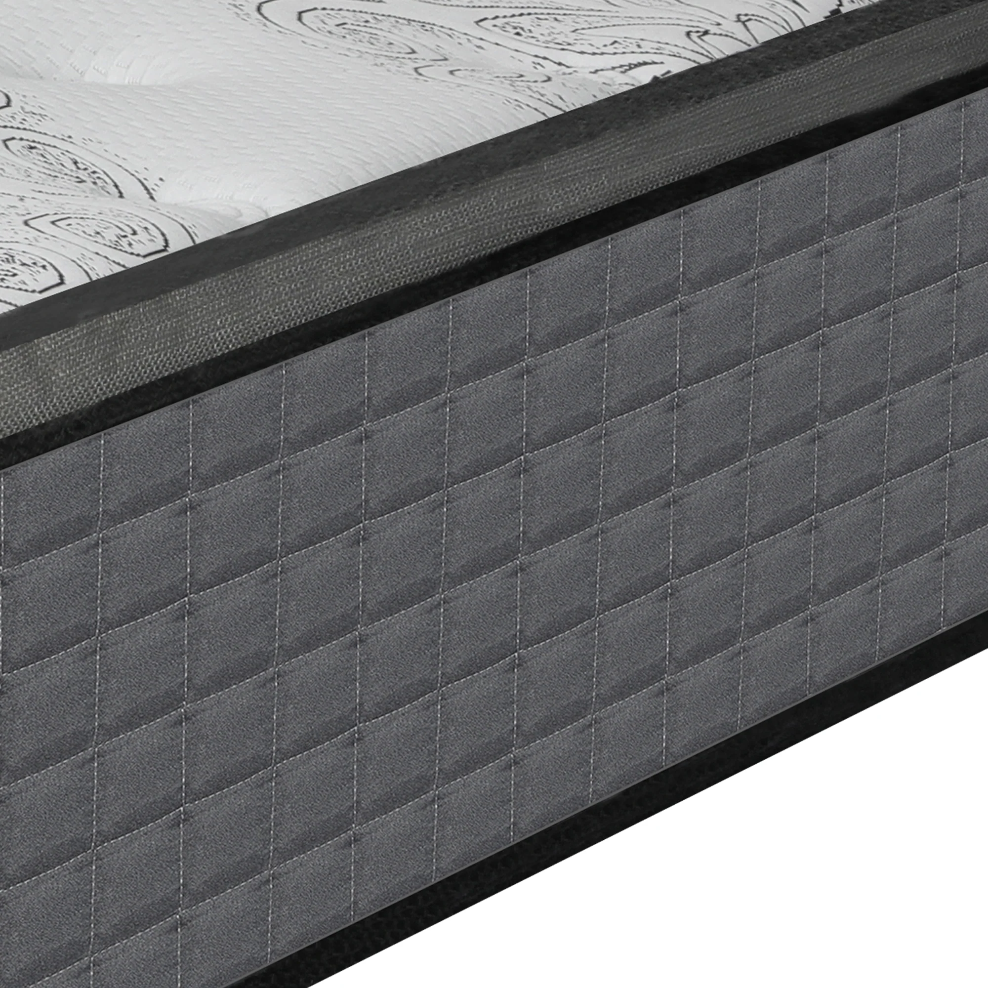 Ysabel 35cm Spring Mattress Bed Pocket Egg - Queen - Nurns