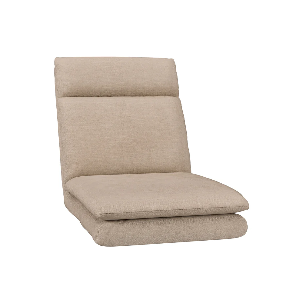 Mylene Floor Chair Sofa Linen  - Beige - Nurns