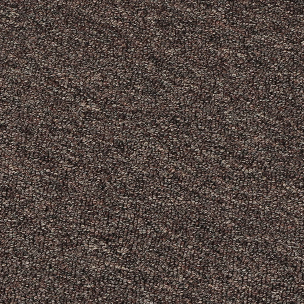 Roxine Set of 20 50x50 Carpet Tiles Box Heavy Commercial Retail Office Premium Flooring - Chocolate - Nurns