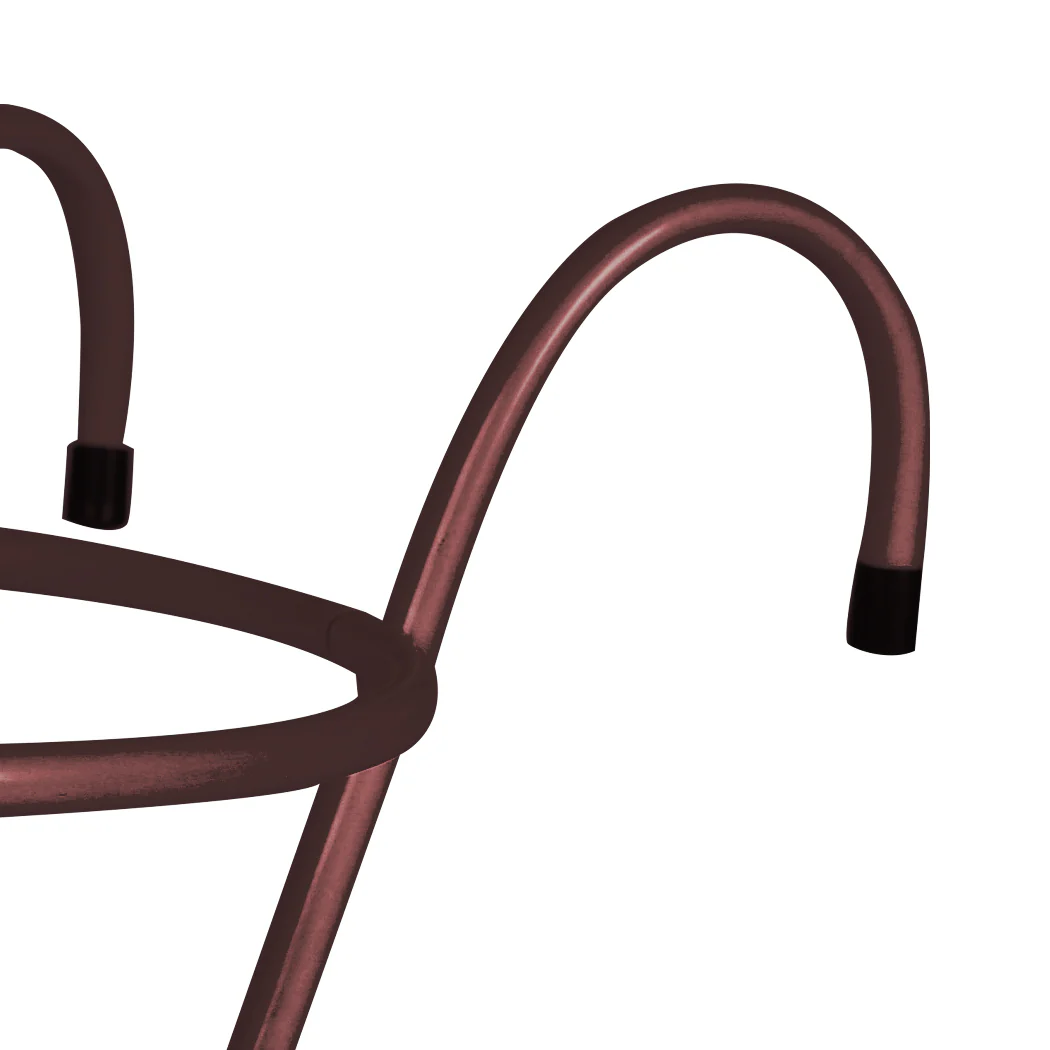 Set of 3 Plant Stand flower Plant Garden Wall Storage Holder Hanging Pot Basket - Nurns