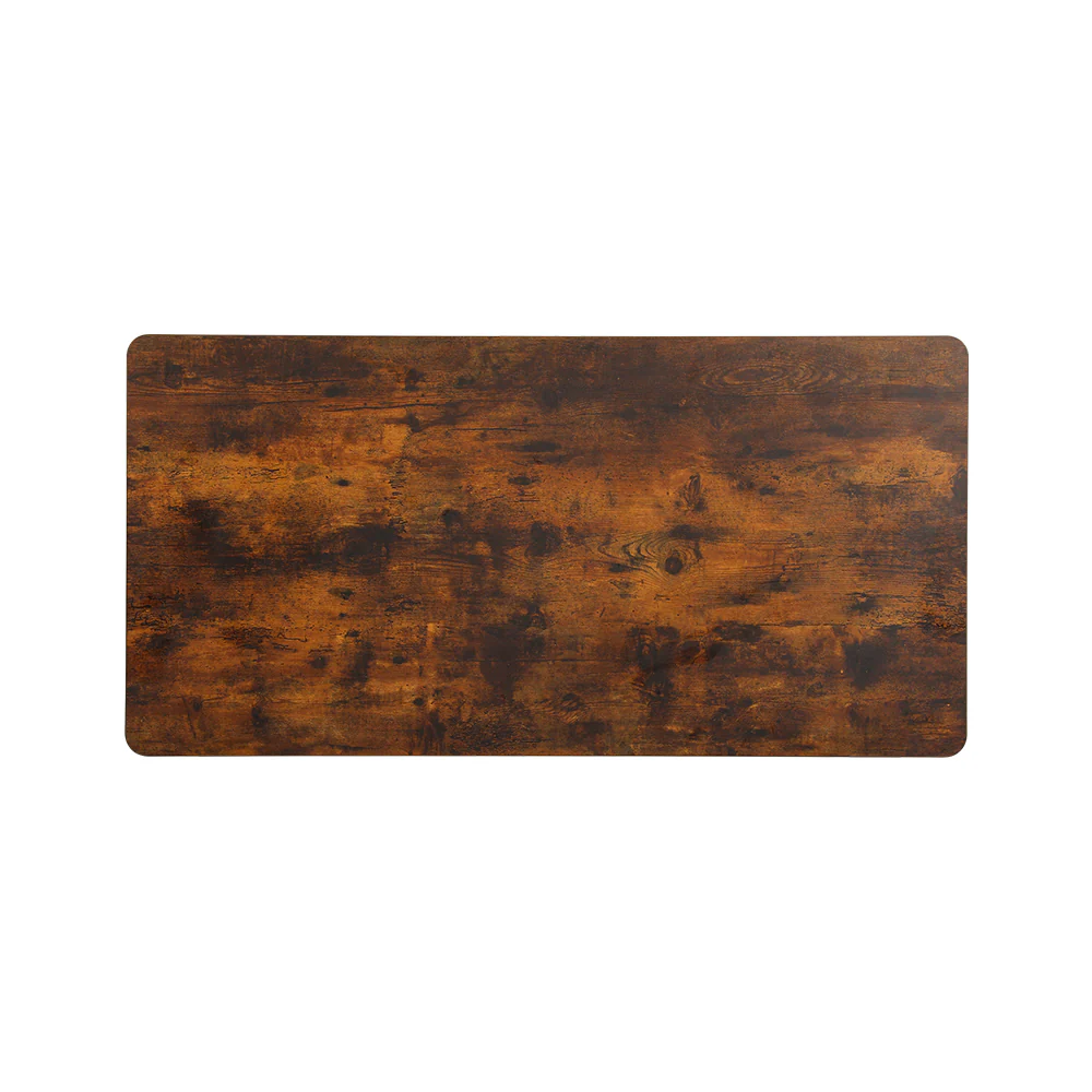 Artiss Standing Desk Top Rustic Brown 140cm - Nurns