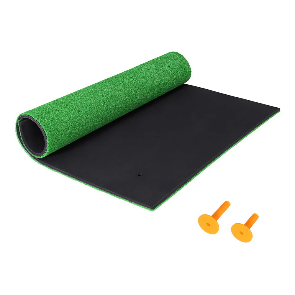 Everfit Golf Hitting Mat Portable Driving Range Practice Training Aid 100x125cm - Nurns