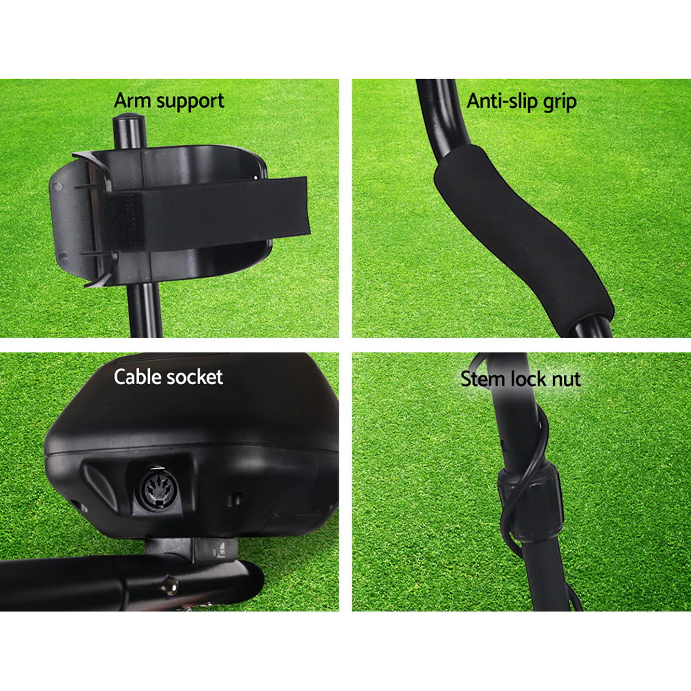 Deep Sensitive Metal Detector Searching Gold Digger Treasure Hunter LCD Shovel Sand Scoop - Nurns