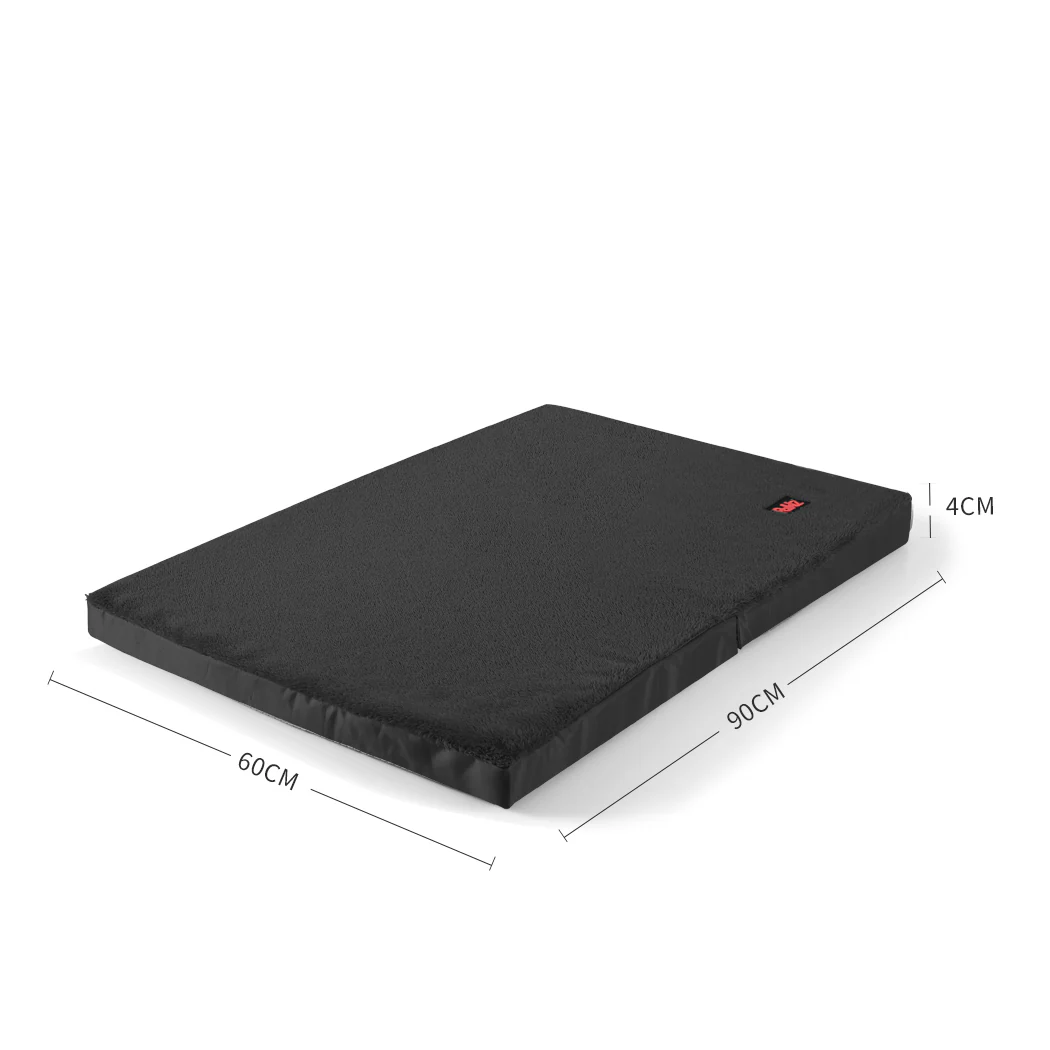 LARGE Dog Beds Pet Foldable - Black - Nurns