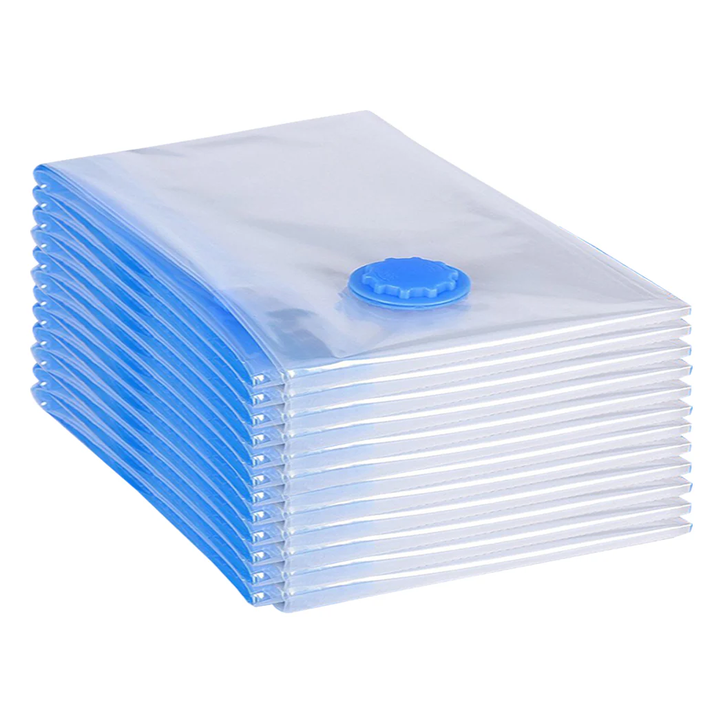 Vacuum Storage Bags Save Space Seal 120x100cm-12PK - Nurns