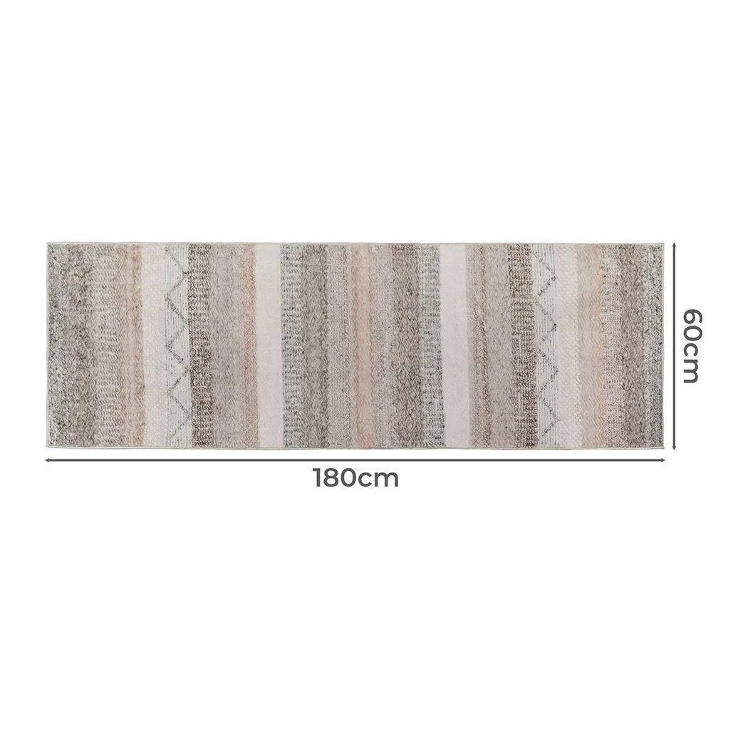 Prairie 60x180cm Hallway Runner Floor Rug - Nurns