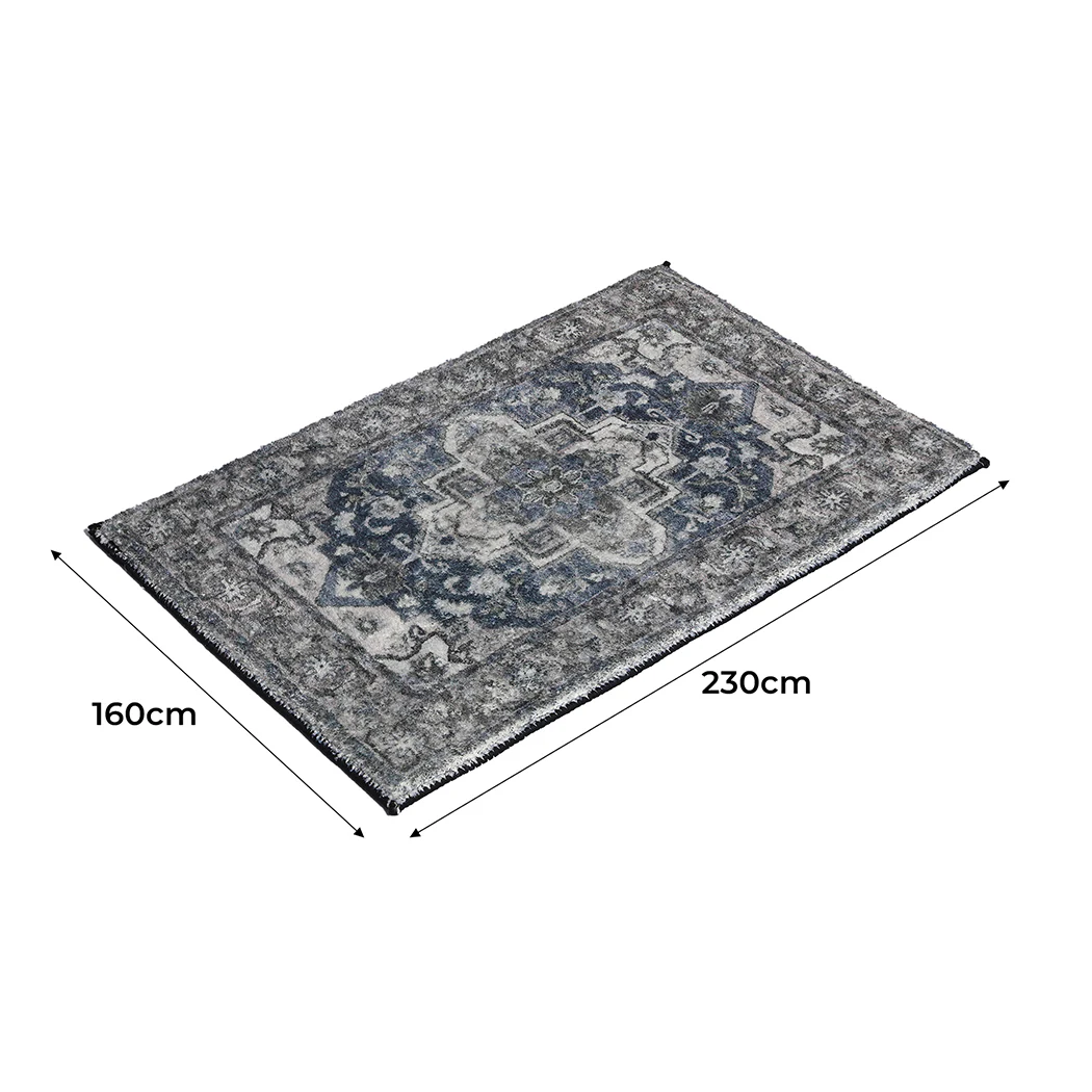 Etty 160x230 Floor Mat Rugs Large Area Shaggy Rug Bedroom Living Room - Nurns