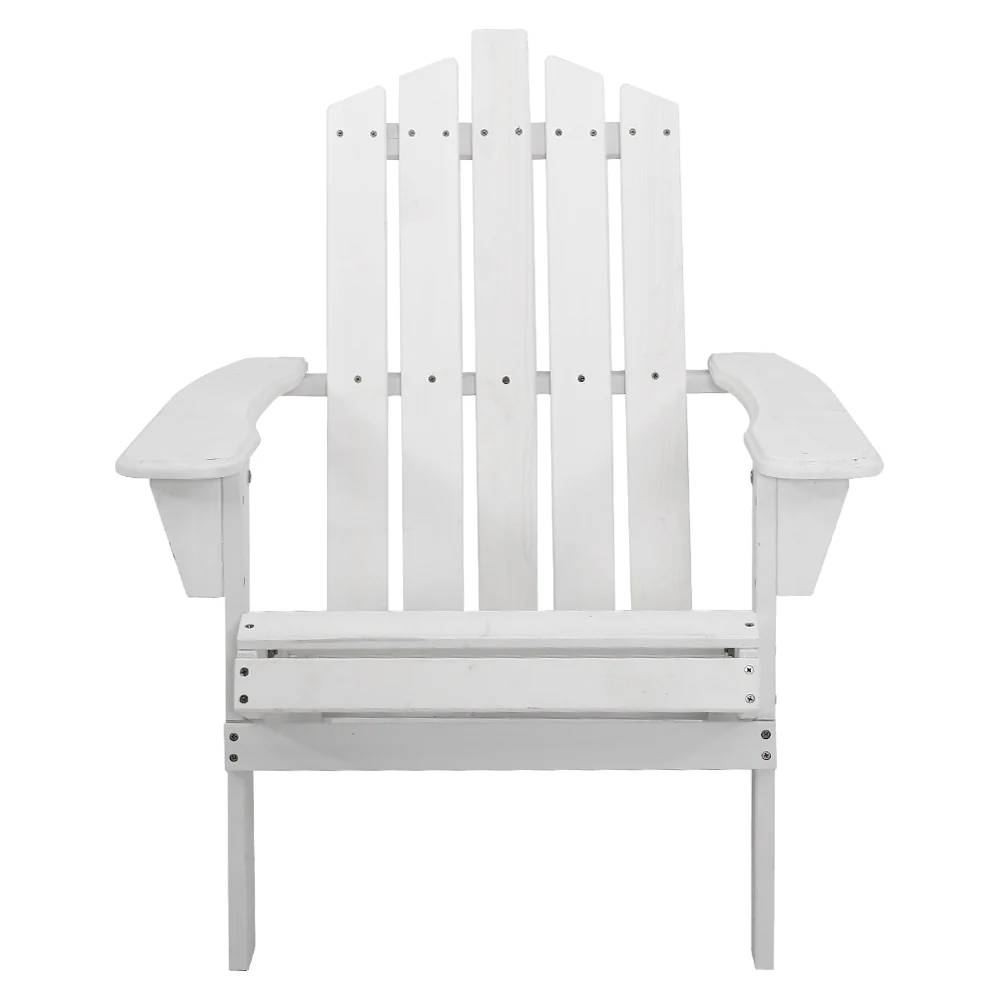 Adirondack Gardeon Outdoor Chairs Wooden Beach Chair Patio Furniture Garden - Nurns
