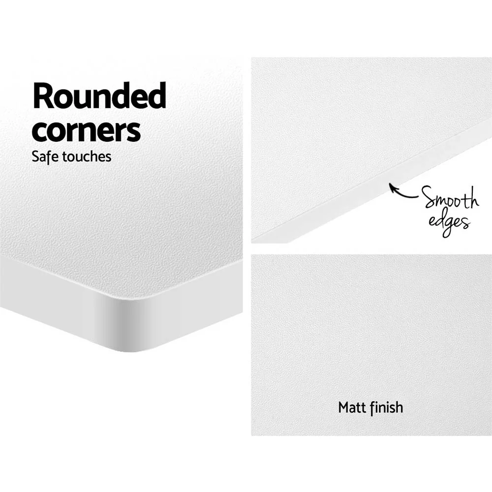 Artiss Standing Desk Motorised Sit Stand Desks White 140cm - Nurns