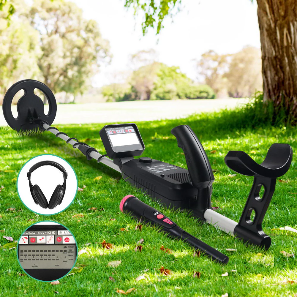 Metal Detector Pinpointer 180MM Deep Sensitive Searching Treasure Gold Hunt - Nurns