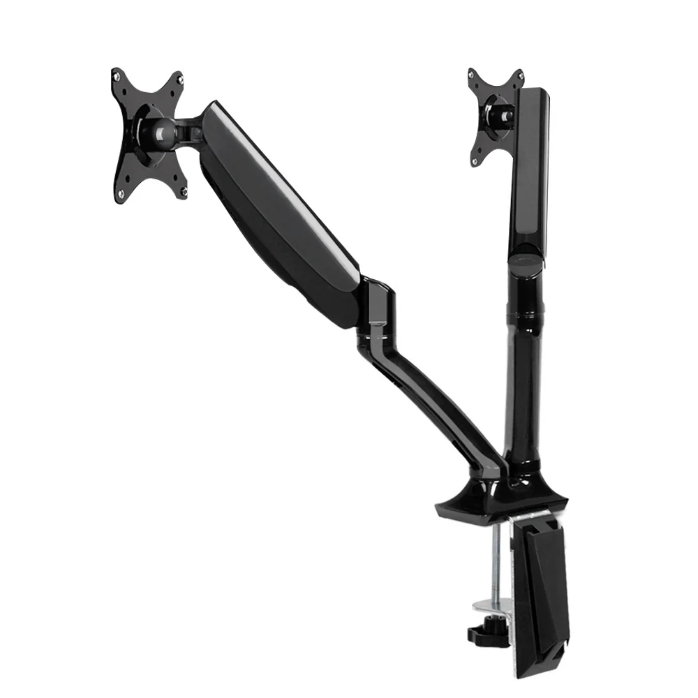 Artiss Monitor Arm Gas Spring Dual Desk Mount Screen Holder - Nurns