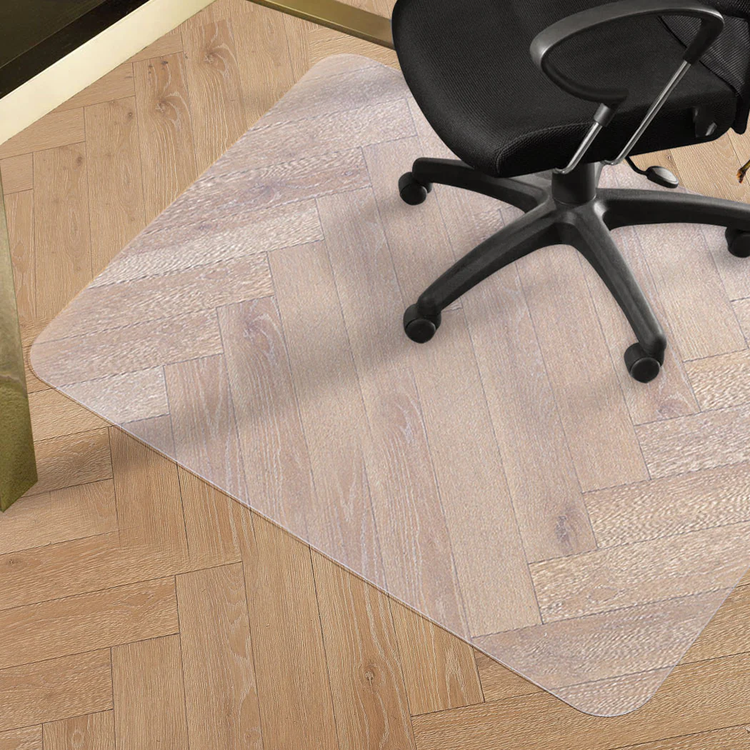 Tawnya 135x114 Chair Mat Office Carpet Floor Protectors Home Room Computer Work - Nurns