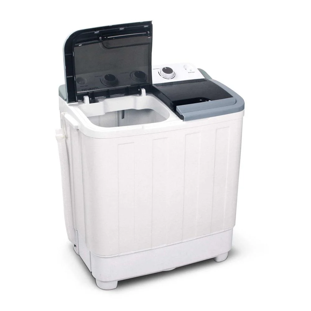 5KG Mini Portable Washing Machine - White - Nurns