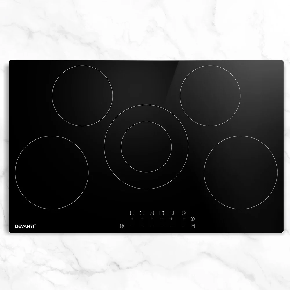 Devanti Electric Ceramic Cooktop 90cm - Nurns