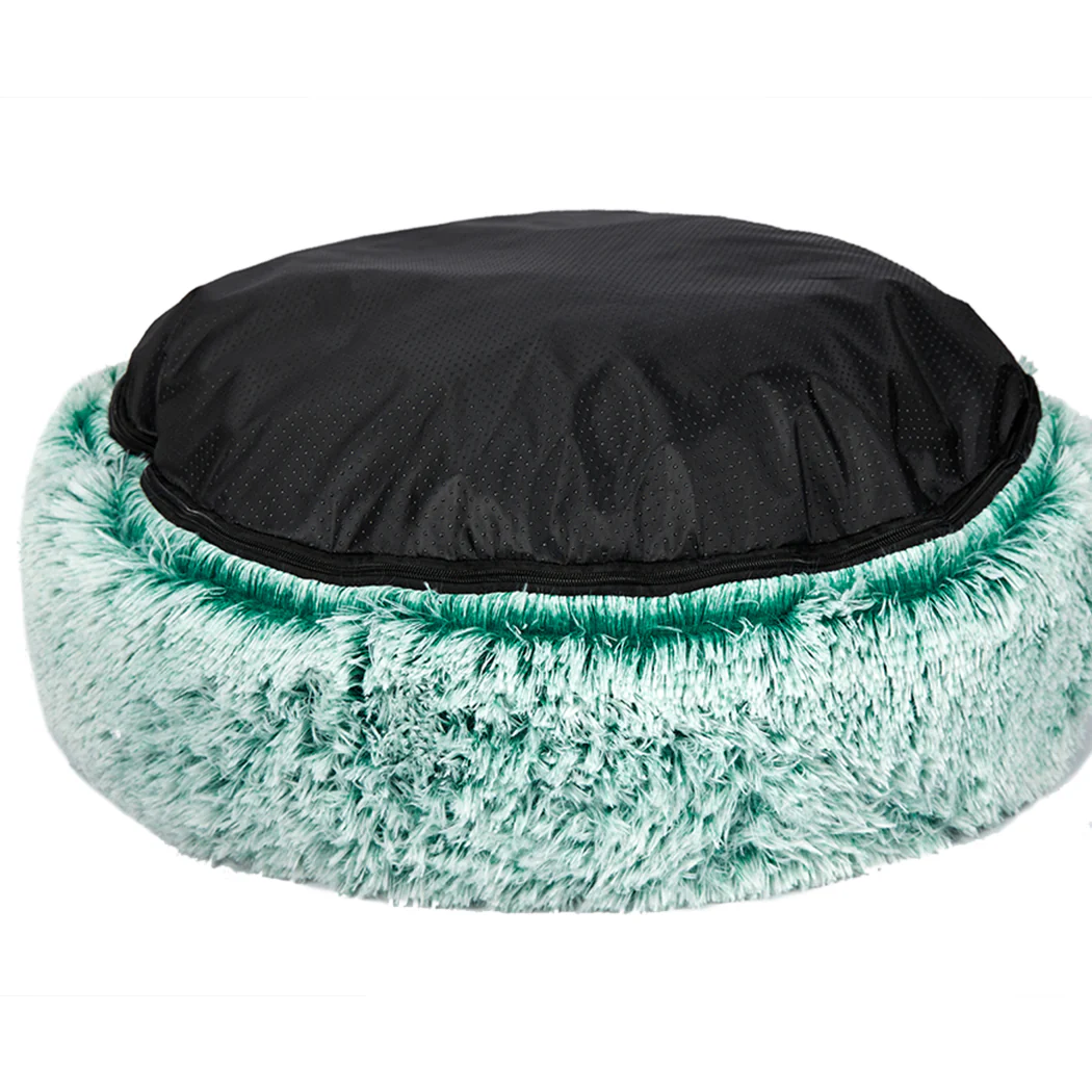 MEDIUM Cat Beds Pet Donut Nest Calming - Teal - Nurns