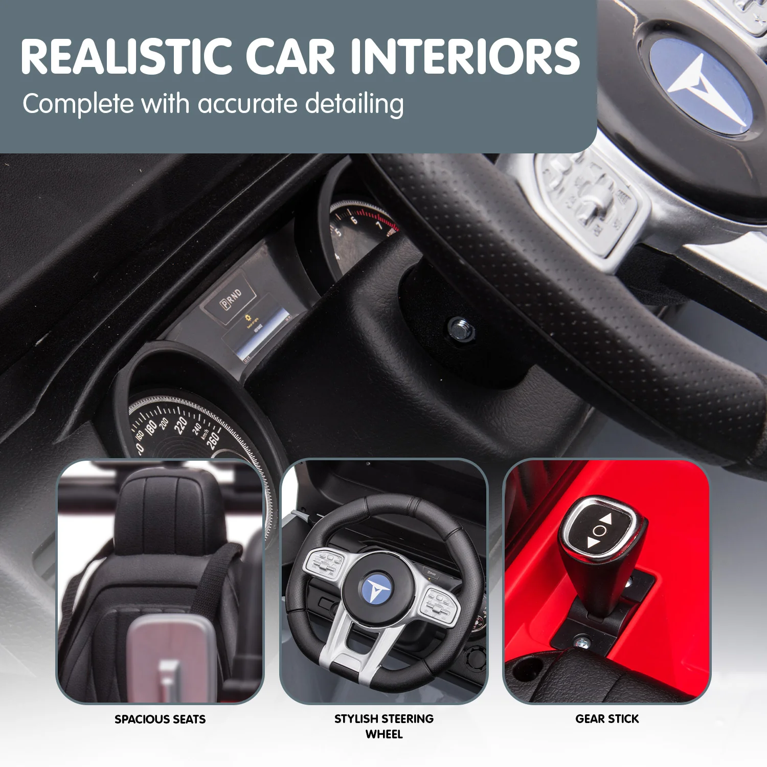 Kahuna Licensed Toyota FJ-40 Electric Kids Ride On Car by Kahuna - Red - Nurns