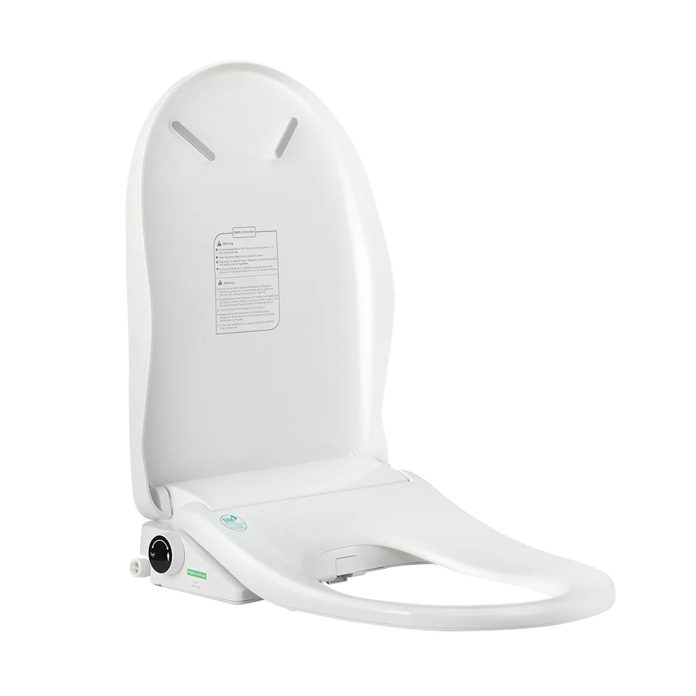 Non Electric Bidet Toilet Seat Cover Bathroom Spray Water Wash D Shape - Nurns