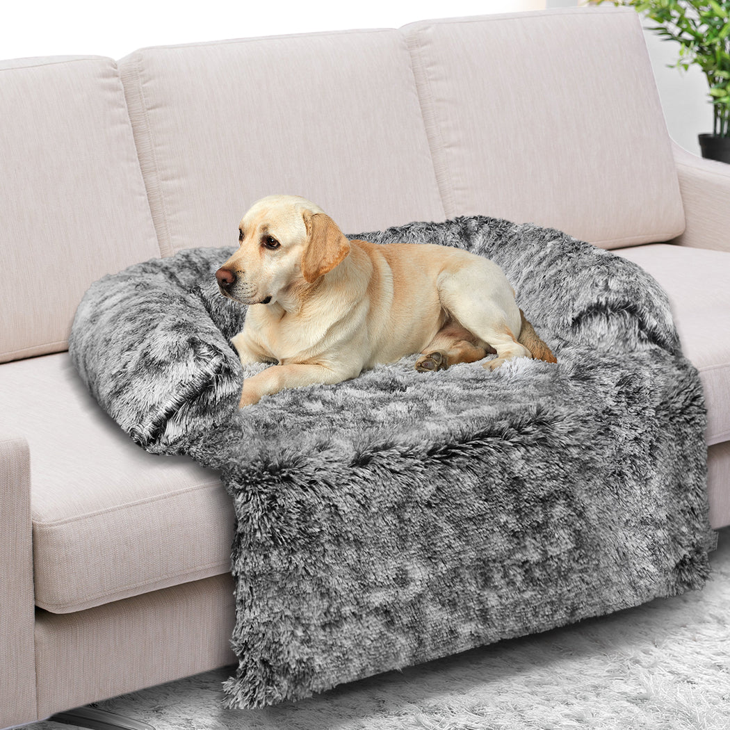SMALL Dog Beds Pet Protector Sofa Cover - Charcoal - Nurns