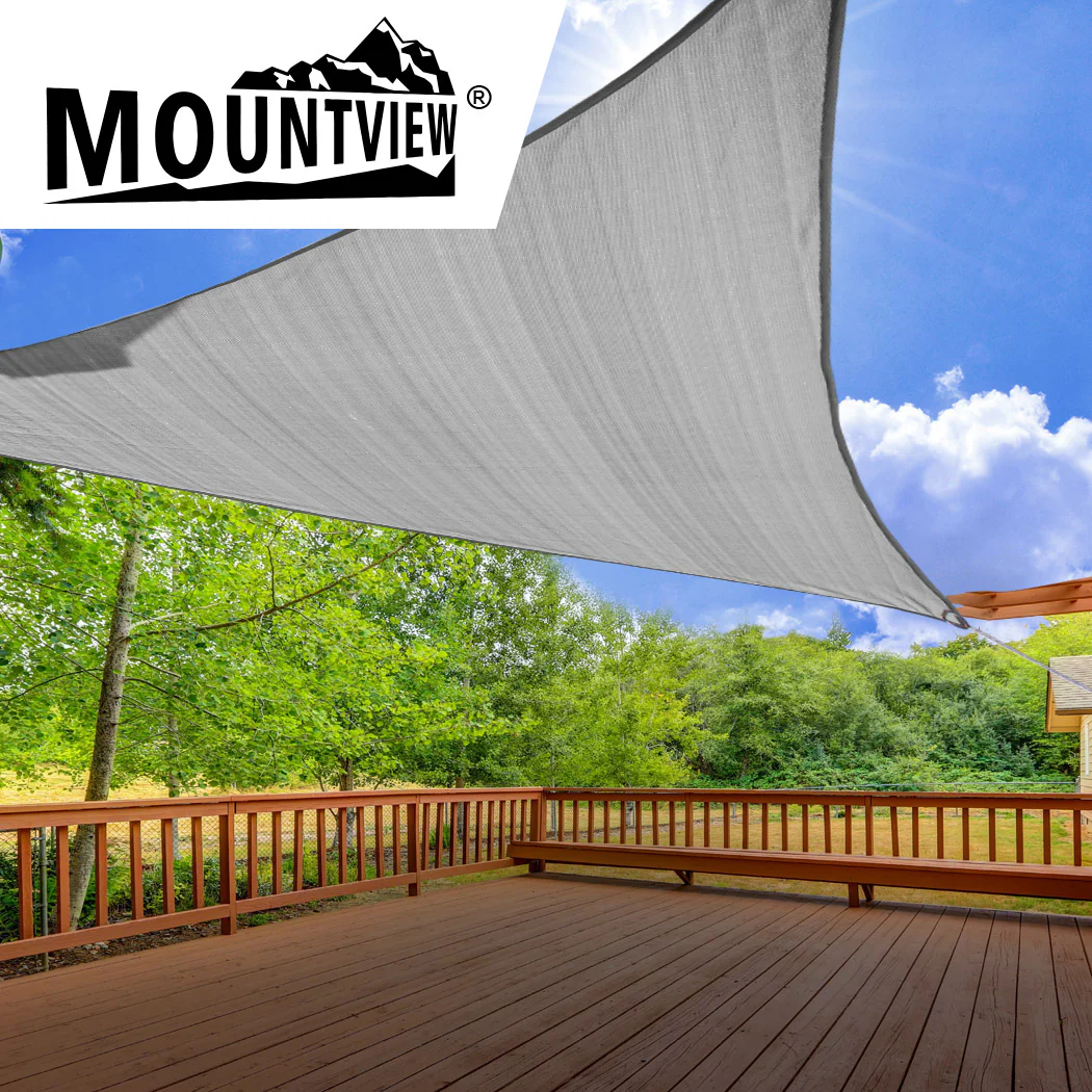 Mountview Outdoor Awning Cloth Sun Shades Charcoal 180 - Nurns