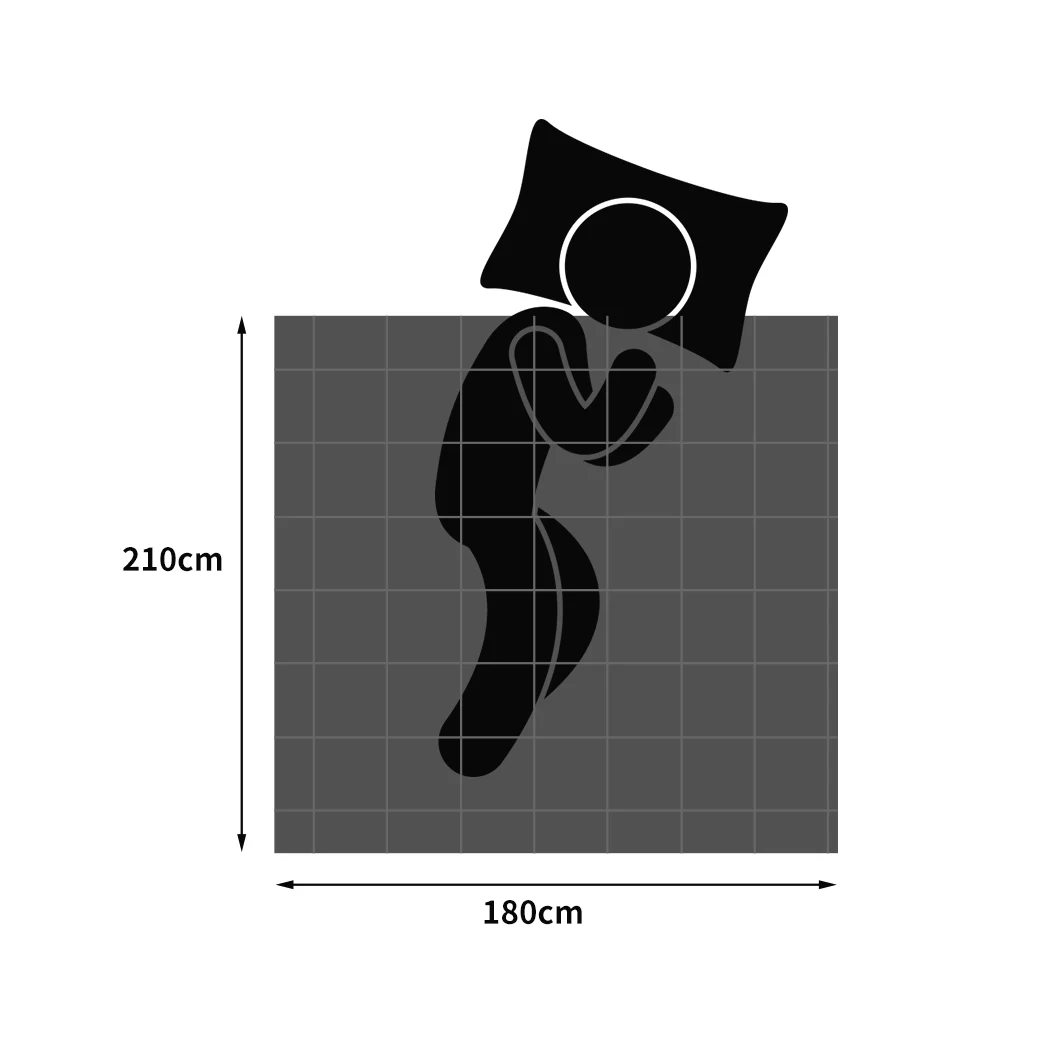 Double Dreamz Quilt Duvet Doona Microfibre - Nurns