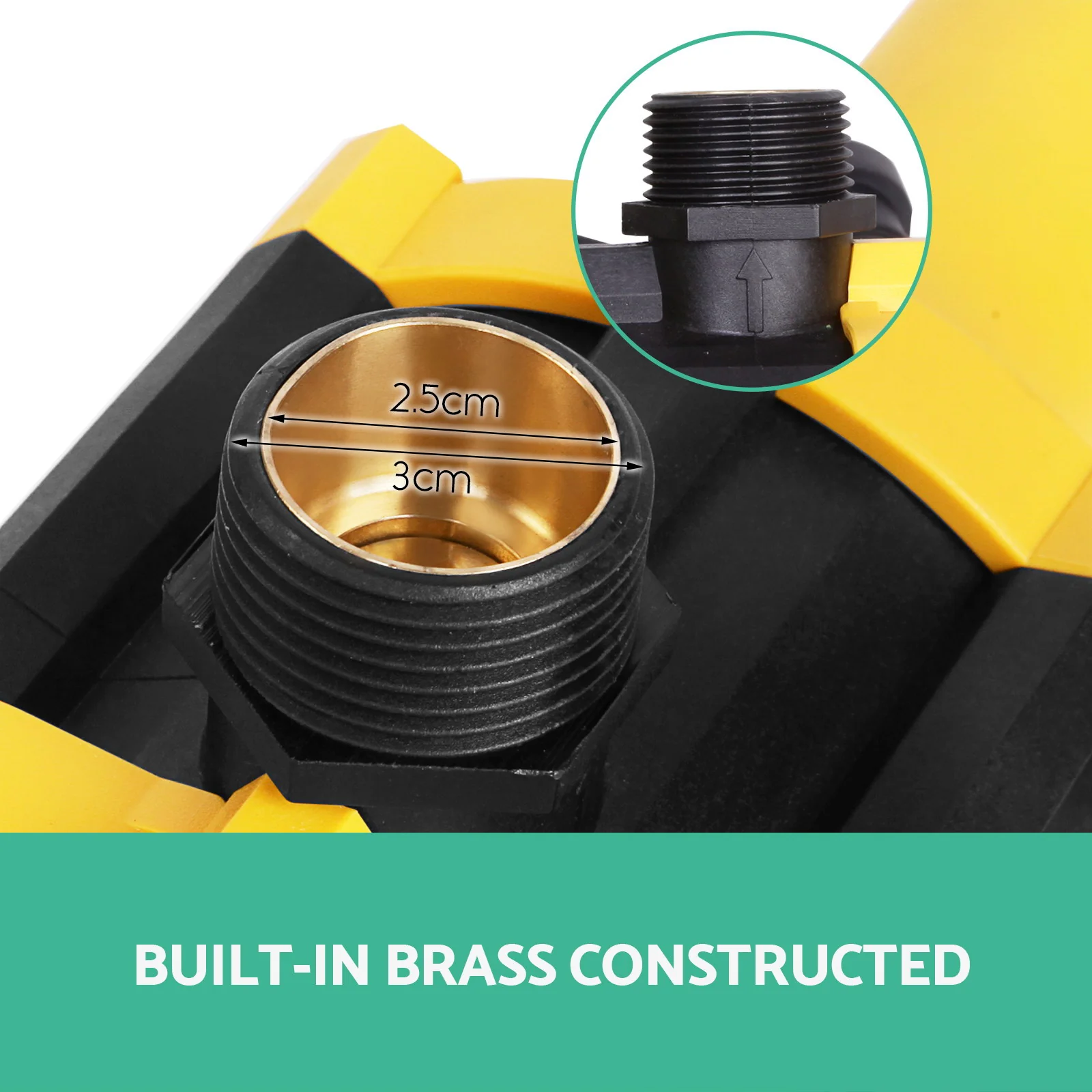 Automatic Electronic Water Pump Controller - Yellow - Nurns