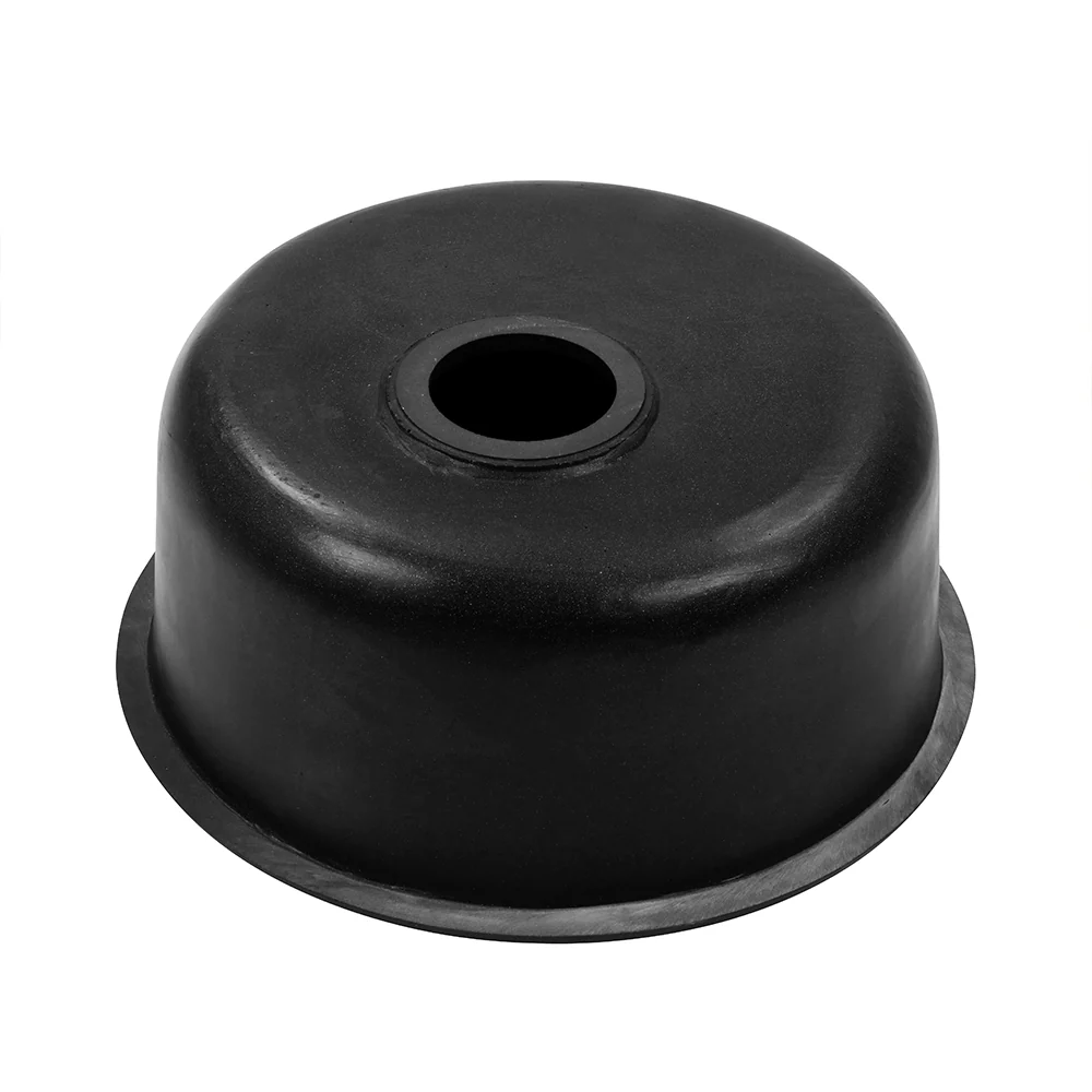 Stone Kitchen Sink Round 430MM Granite Under/Topmount Basin Bowl Laundry Black - Nurns