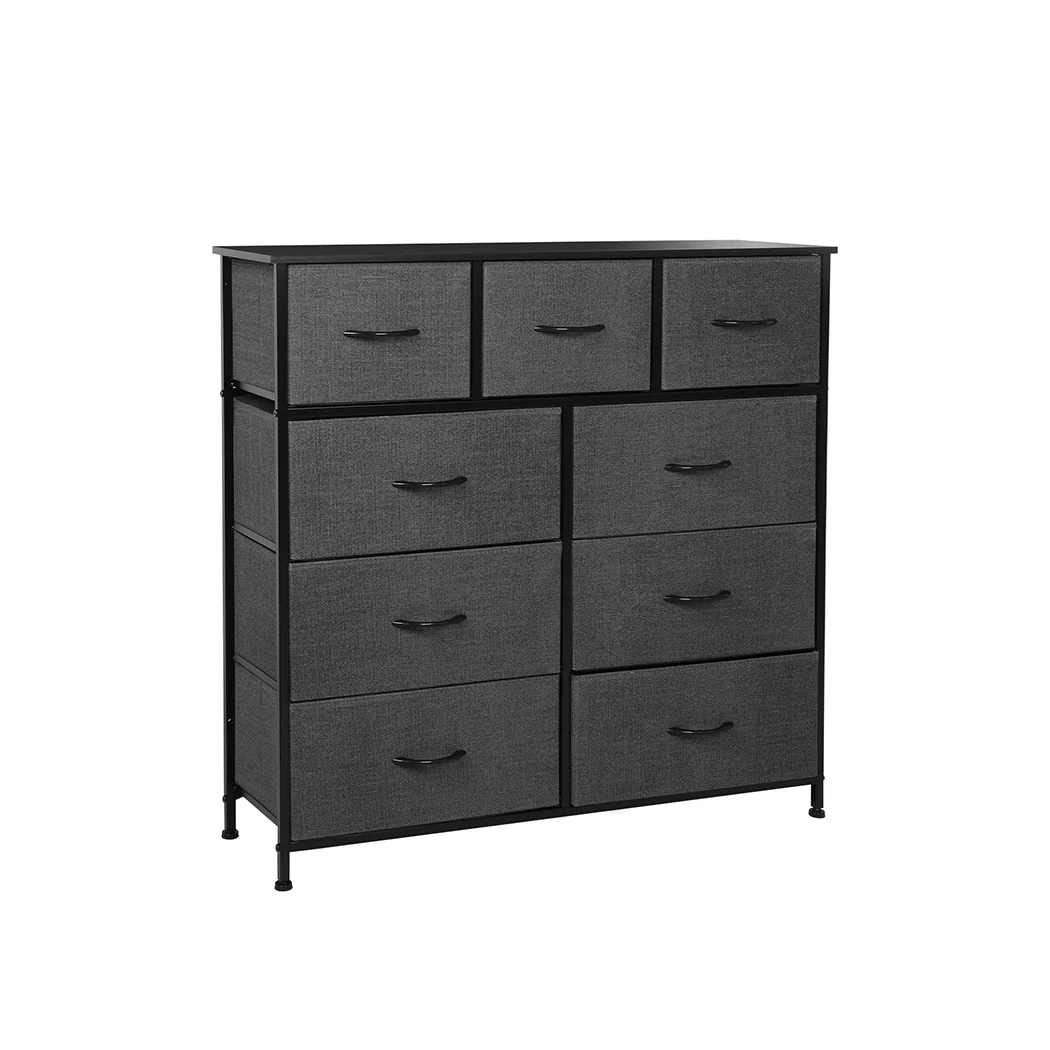 Levede 9 Chest of Drawers Storage Cabinet - Nurns