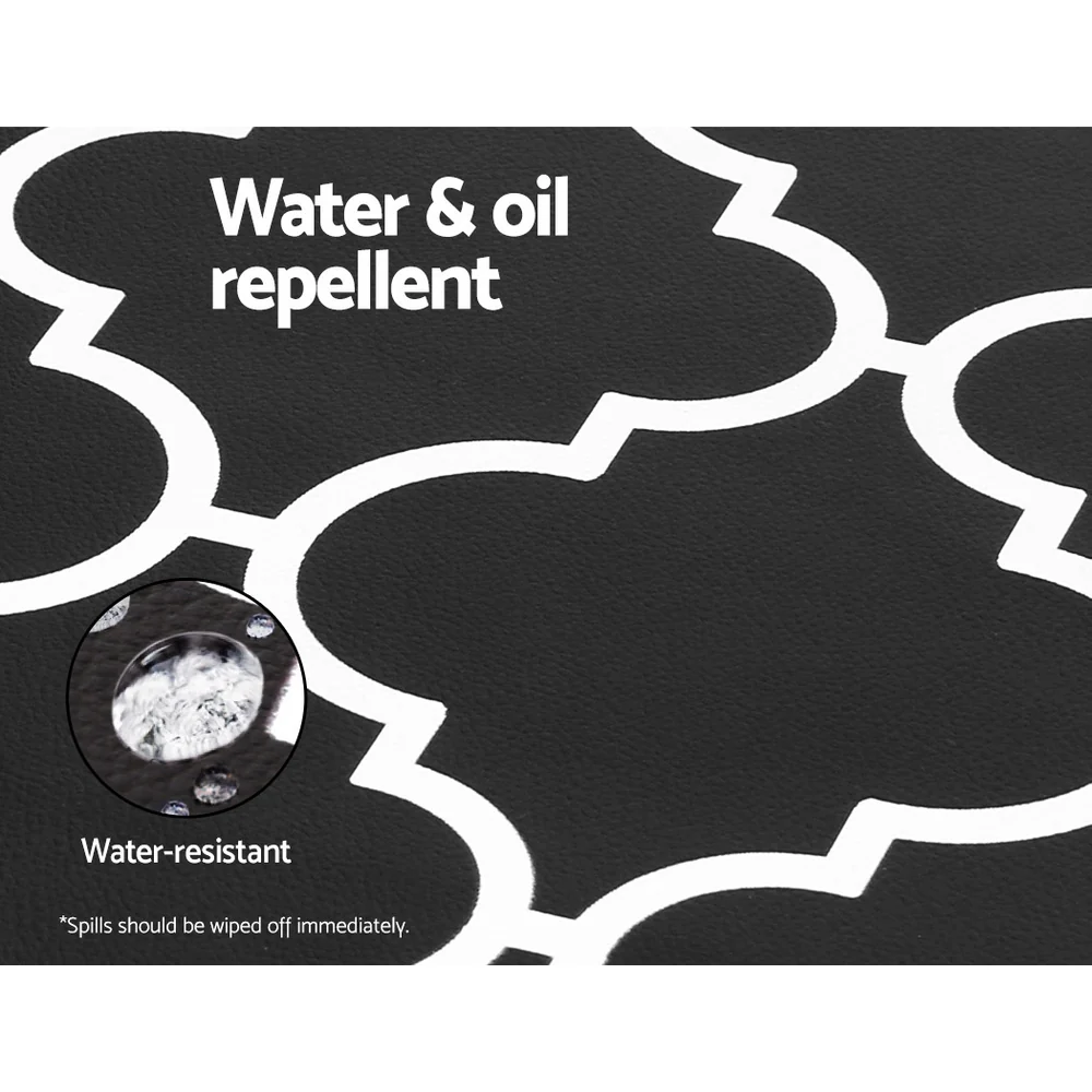 Wren 45x120 Kitchen Mat Non-slip PVC Anti Fatigue Floor Rug Home - Nurns