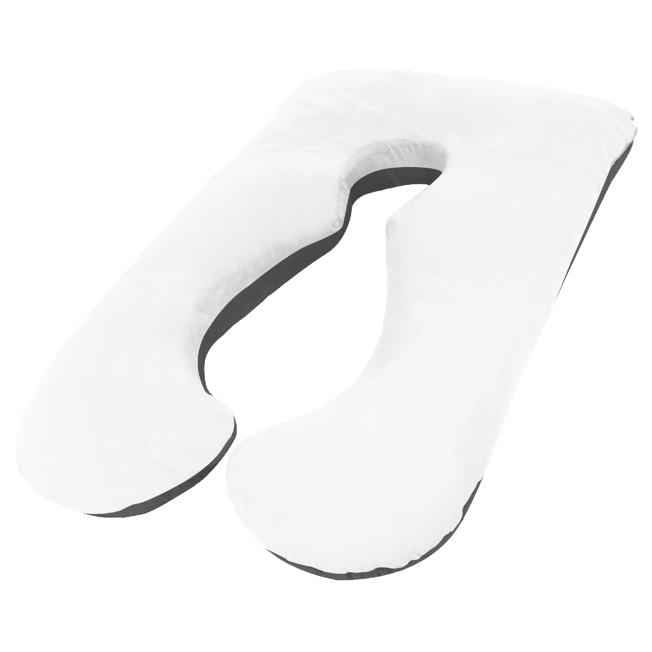 Australian Made Maternity Pregnancy Nursing Sleeping Body Pillow Pillowcase - Black & White - Nurns