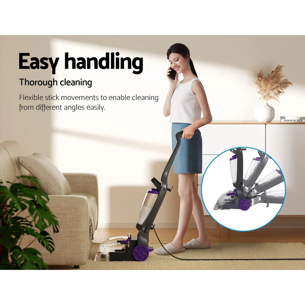 Devanti Carpet Washer Handheld Vacuum Cleaner 800W - Nurns