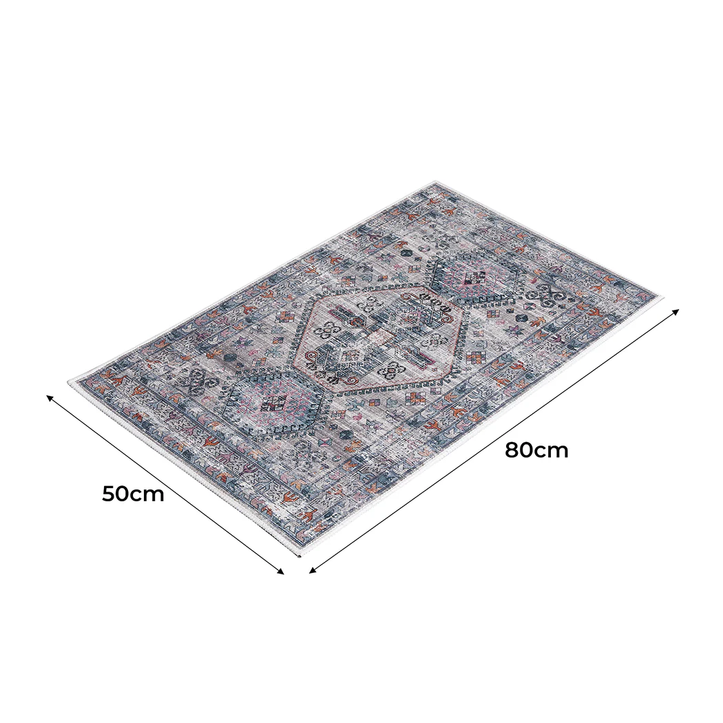 Parvin 50x80 Bedroom Living Room Floor Mat Rugs Shaggy Rug Large Area - Nurns