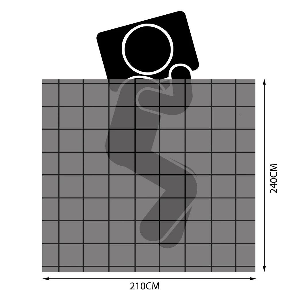 King Dreamz Duck Down Feather Quilt 200GSM - Nurns