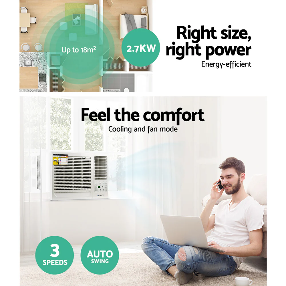 Window Air Conditioner 2.7kW - Nurns