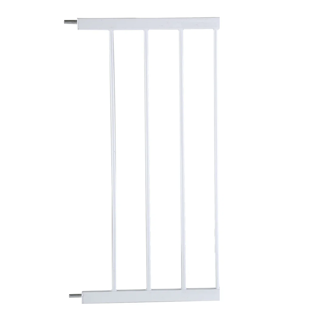 Baby Kids Safety Security Gate Stair Barrier Doors Extension Panels 30cm White - Nurns