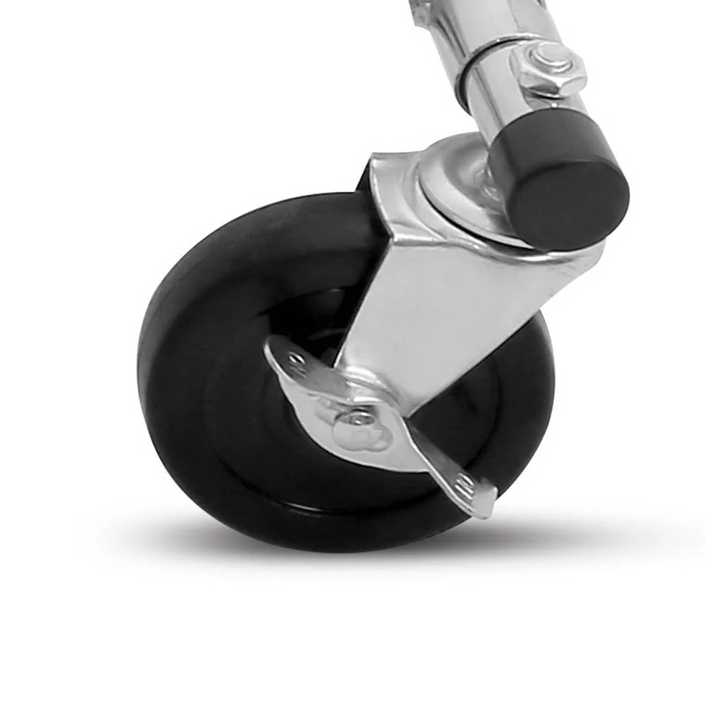 Clothes Rack Airer Double Rail Coat Stand Adjustable Hanger - Nurns