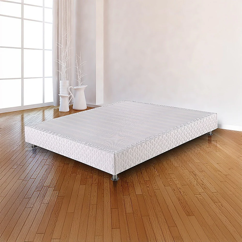 Andrea Ensemble Bed Base - White King - Nurns