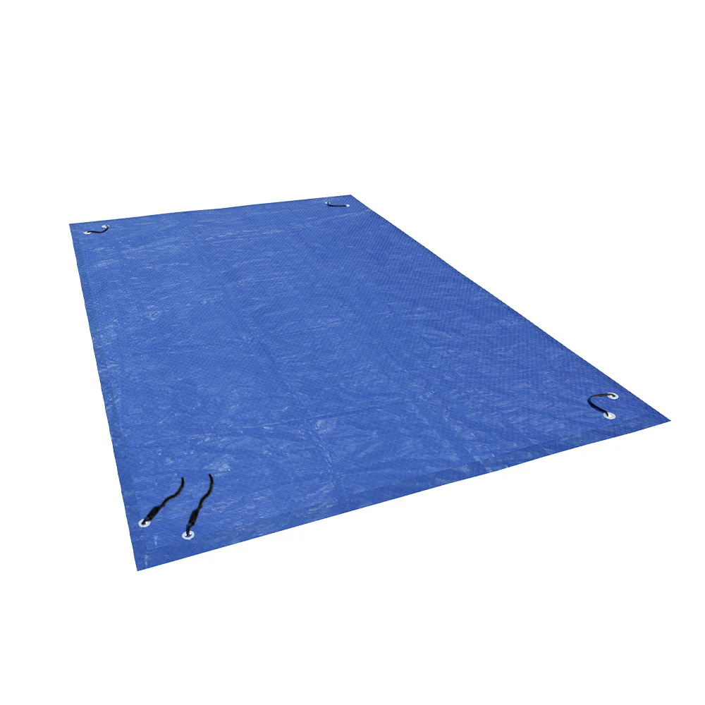 Pool Cover 3x2m Above-ground Swimming Pool Blanket Blue - Nurns