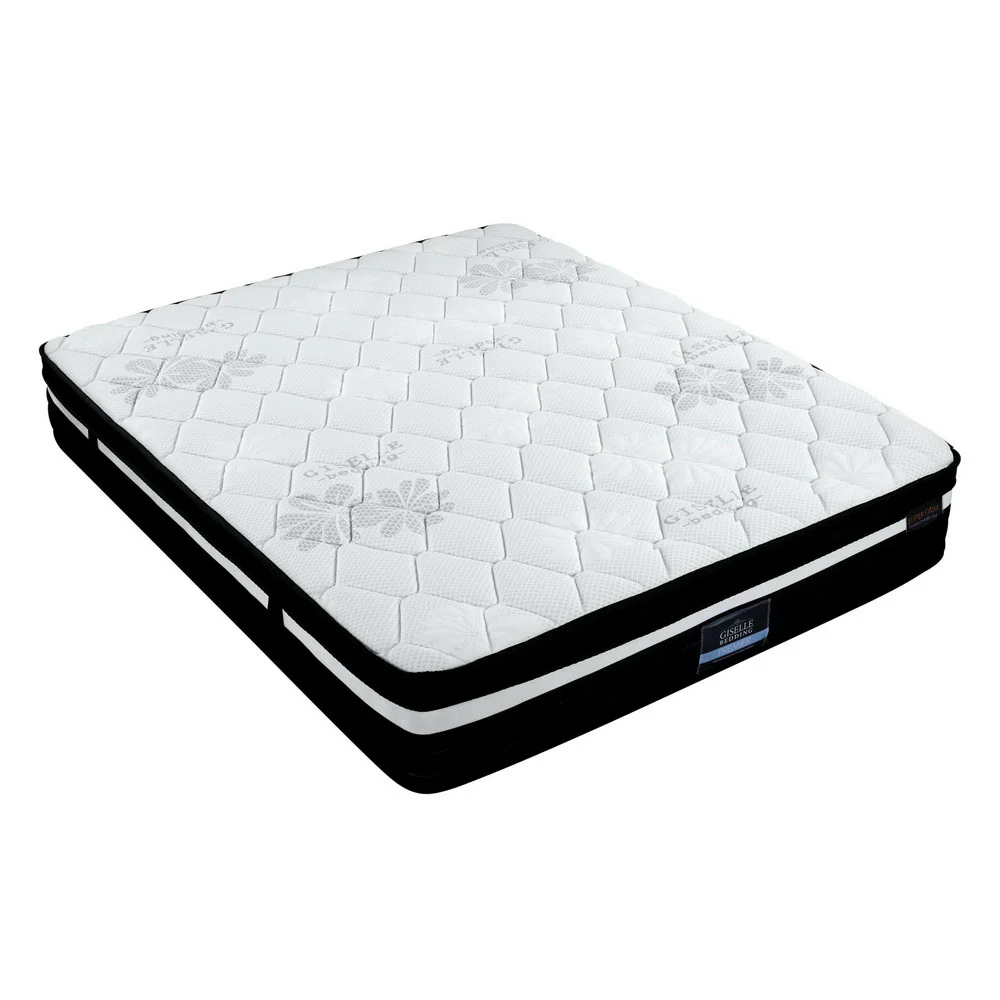 Millie 28cm 7 Zone Pocket Spring Foam Extra Firm Euro Top Mattress - Double - Nurns