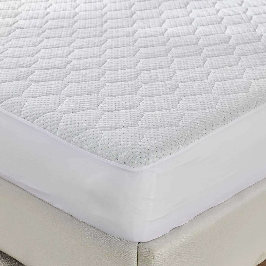 King Single DreamZ Mattress Protector Topper Bamboo - Nurns