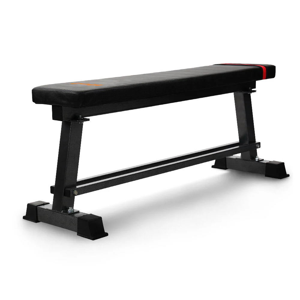 Everfit Weight Bench Flat Bench Press Home Gym Equipment 300kg Capacity - Nurns