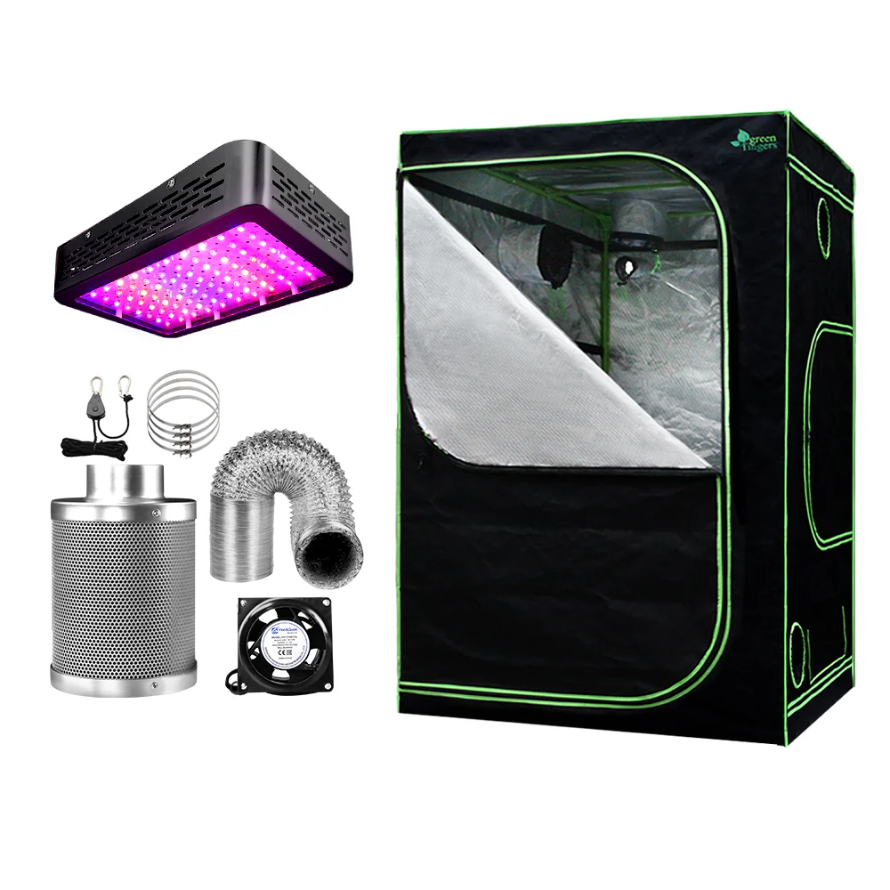 Grow Tent Light Kit 150x150x200CM 1000W LED 6