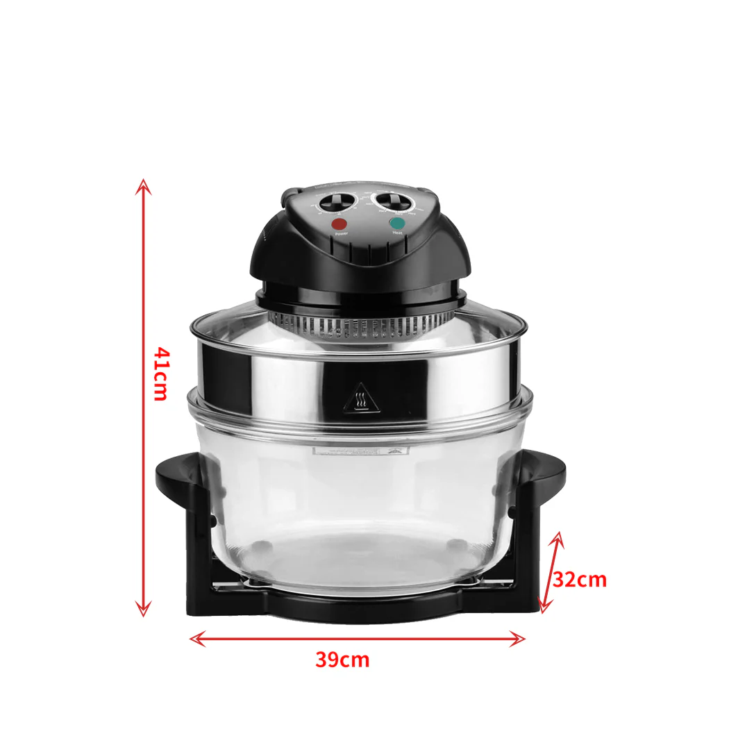 Spector Air Fryer Electric Fryers Oven Black - Nurns