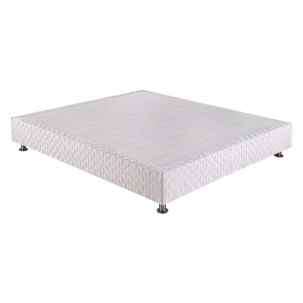 Andrea Ensemble Bed Base - White King - Nurns