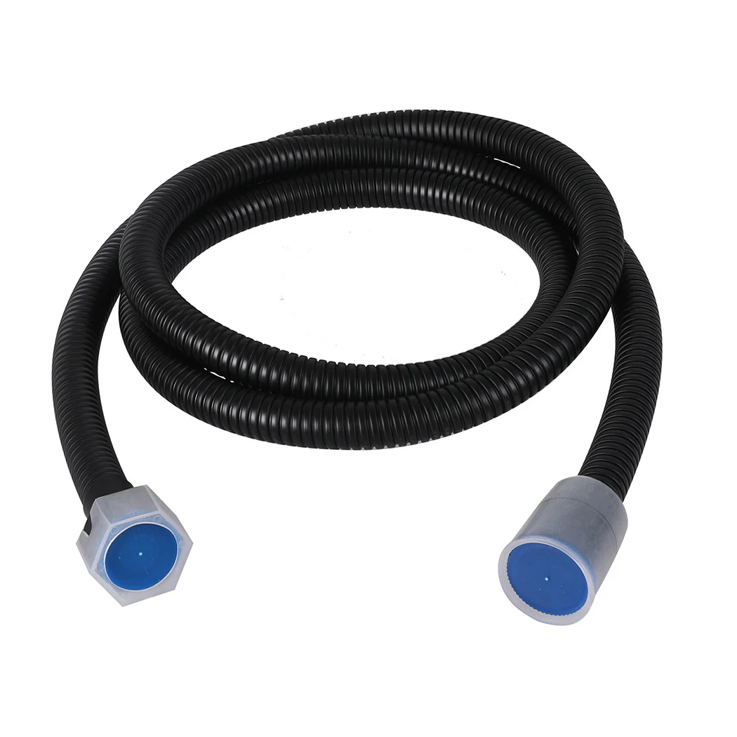 Shower Head High Pressure Set Rain Round - Black - Nurns