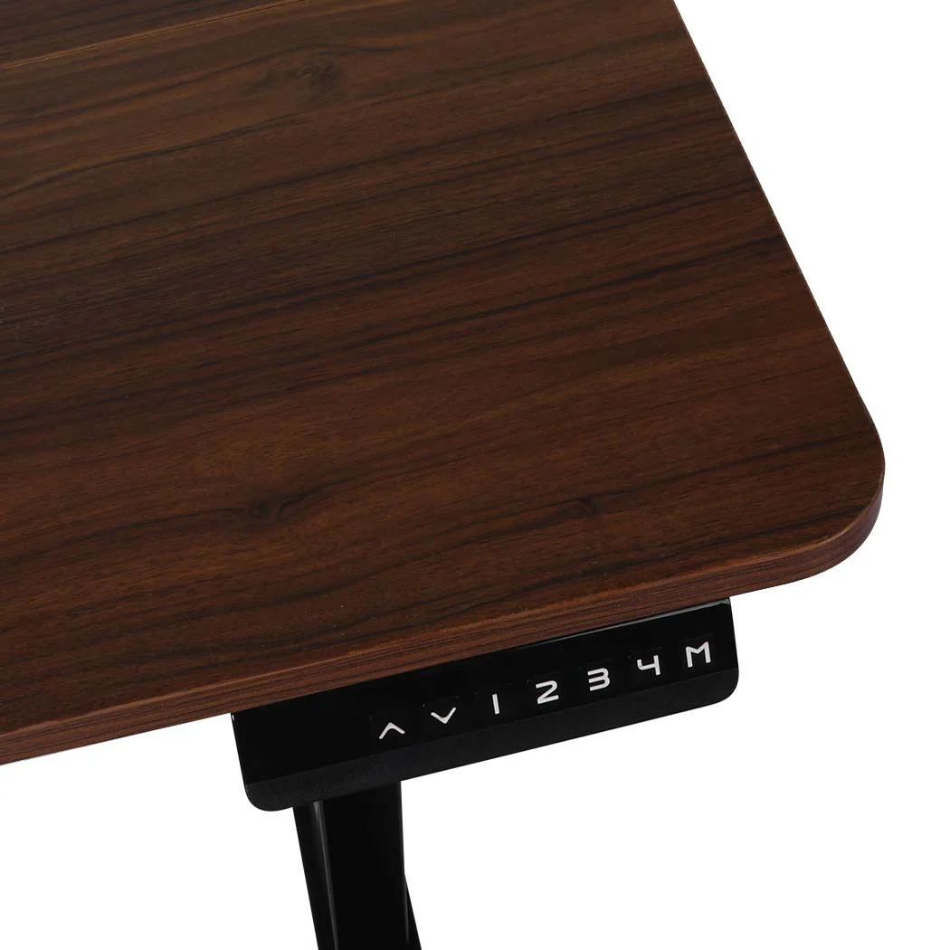 Levede Standing Desk Motorised Height Wooden - Nurns