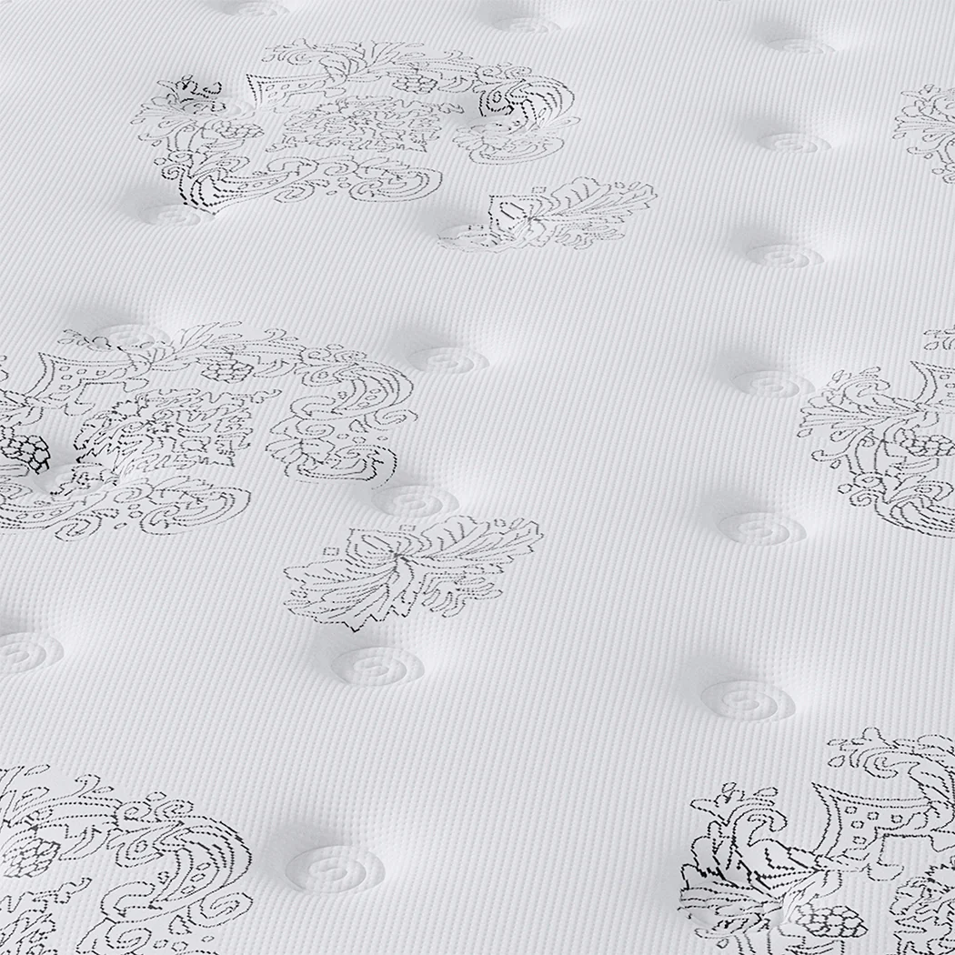 Ysla 35cm Thick Euro Top Egg Crate Foam Mattress - Super King - Nurns